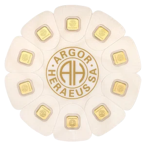 Argor-Heraeus 10×1 грама Златно кюлче Златни Семена – цена