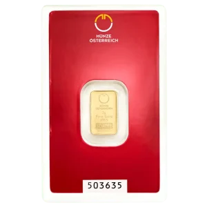Austrian Mint 2 грама златно кюлче – цена