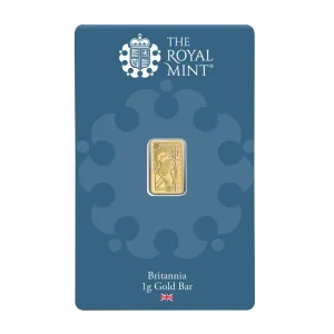 Britannia 1 грам Златно кюлче от The Royal Mint – цена