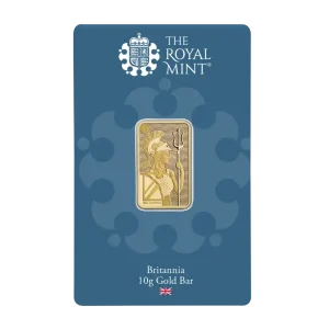 Britannia 10 грама златно кюлче от The Royal Mint – цена