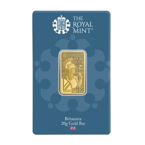 Britannia 20 грама златно кюлче от The Royal Mint – цена