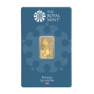 Britannia 5 грам Златно кюлче от The Royal Mint – цена