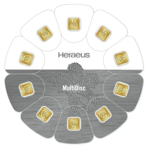 Heraeus MultiDisc 10 x 1 грам златни кюлчета – цена