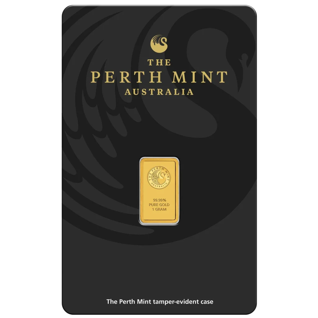 The Perth Mint 1 грам златно кюлче