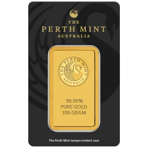 The Perth Mint 100 грама златно кюлче – цена