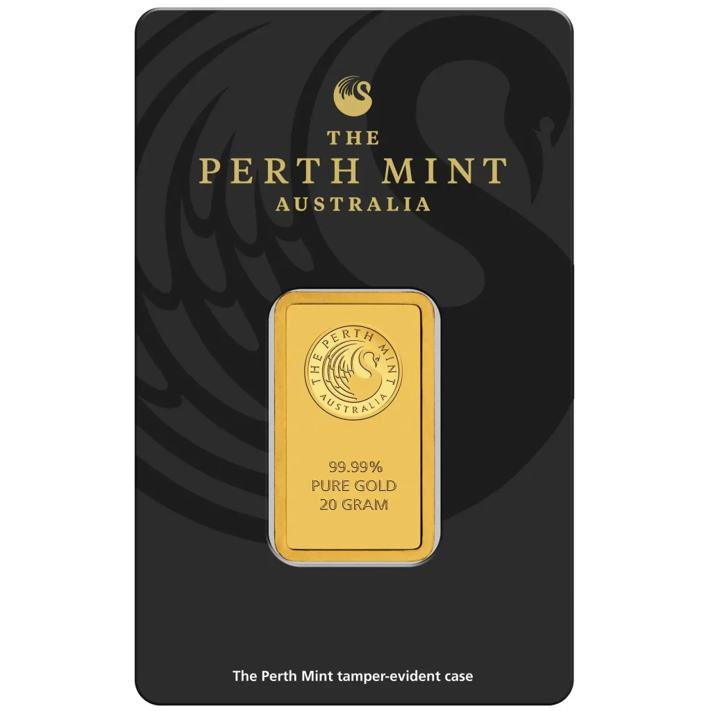The Perth Mint 20 грама златно кюлче
