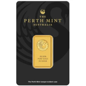 The Perth Mint 20 грама златно кюлче – цена